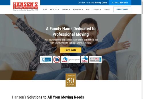 Hansen’s Moving & Storage, Inc.